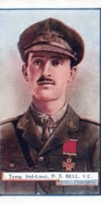 Donald Simpson Bell VC, from a set issued by  J Lees in 1912.