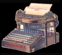 Smith Typewriter advert card