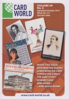 Cover of Card World magazine issue 313, Sep/Oct 2015